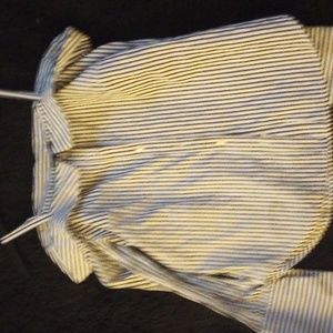 Bixby cold shoulder button up top
